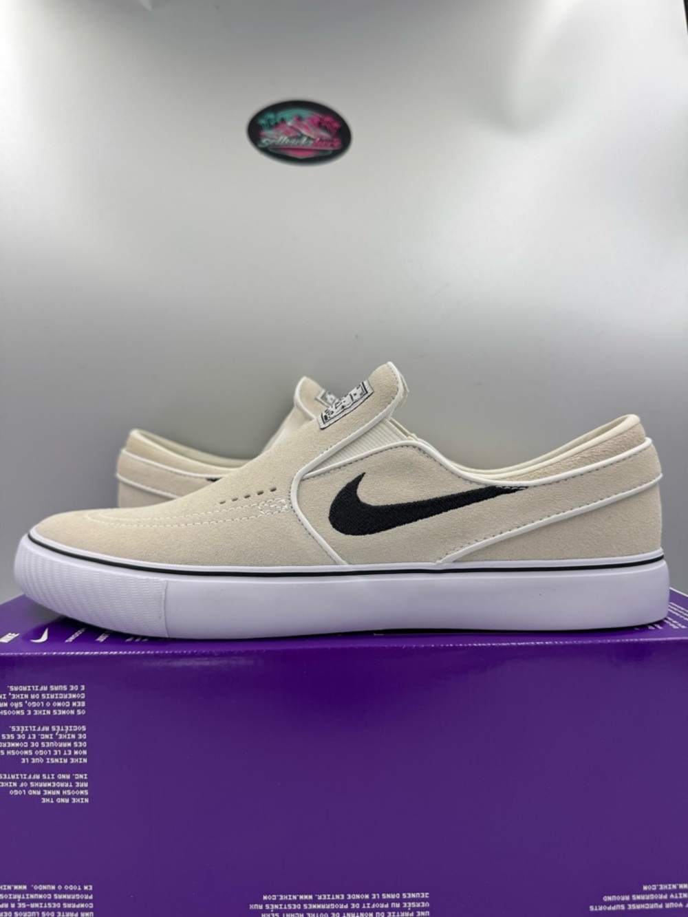 Nike SB Zoom Janoski+ Slip Summit White BRAND NEW Multiple Sizes - Picture 2 of 7